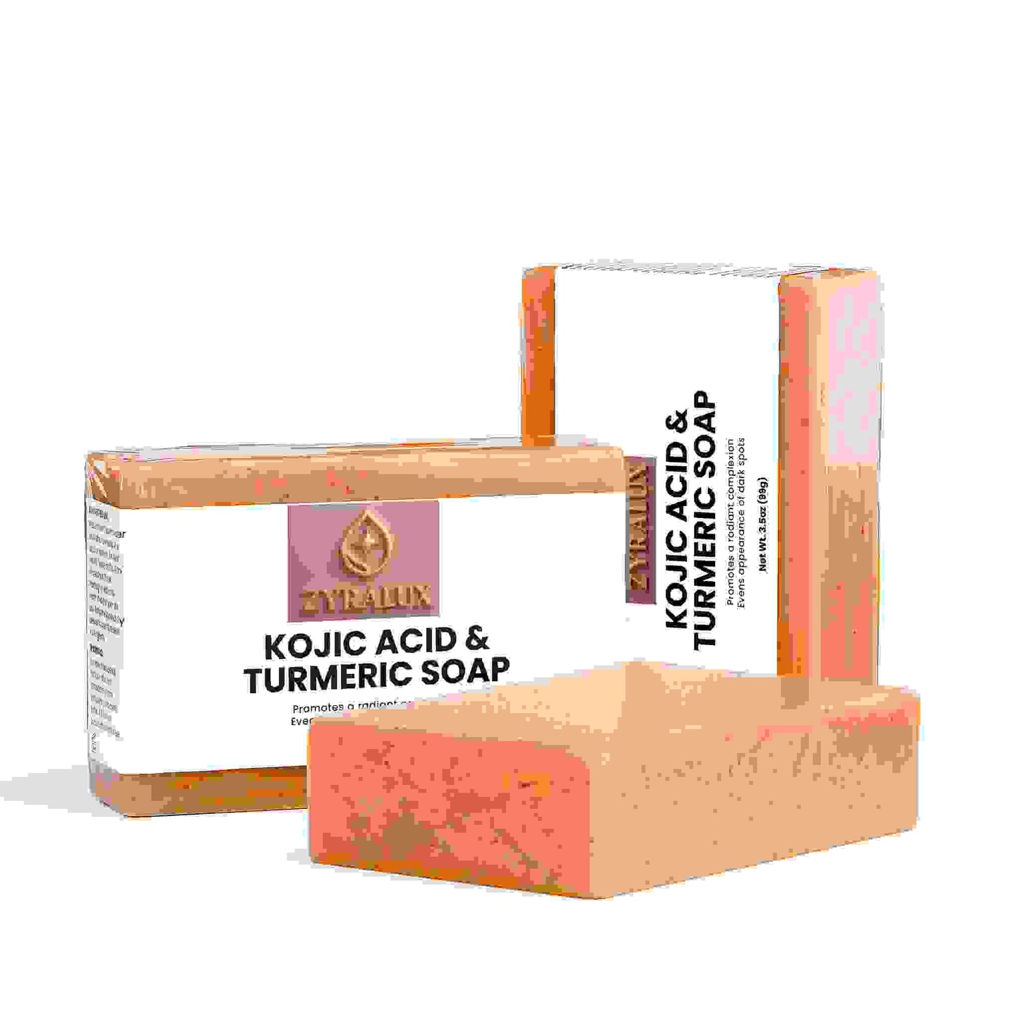 ZYRALUX Bath Kojic Acid & Turmeric Soap