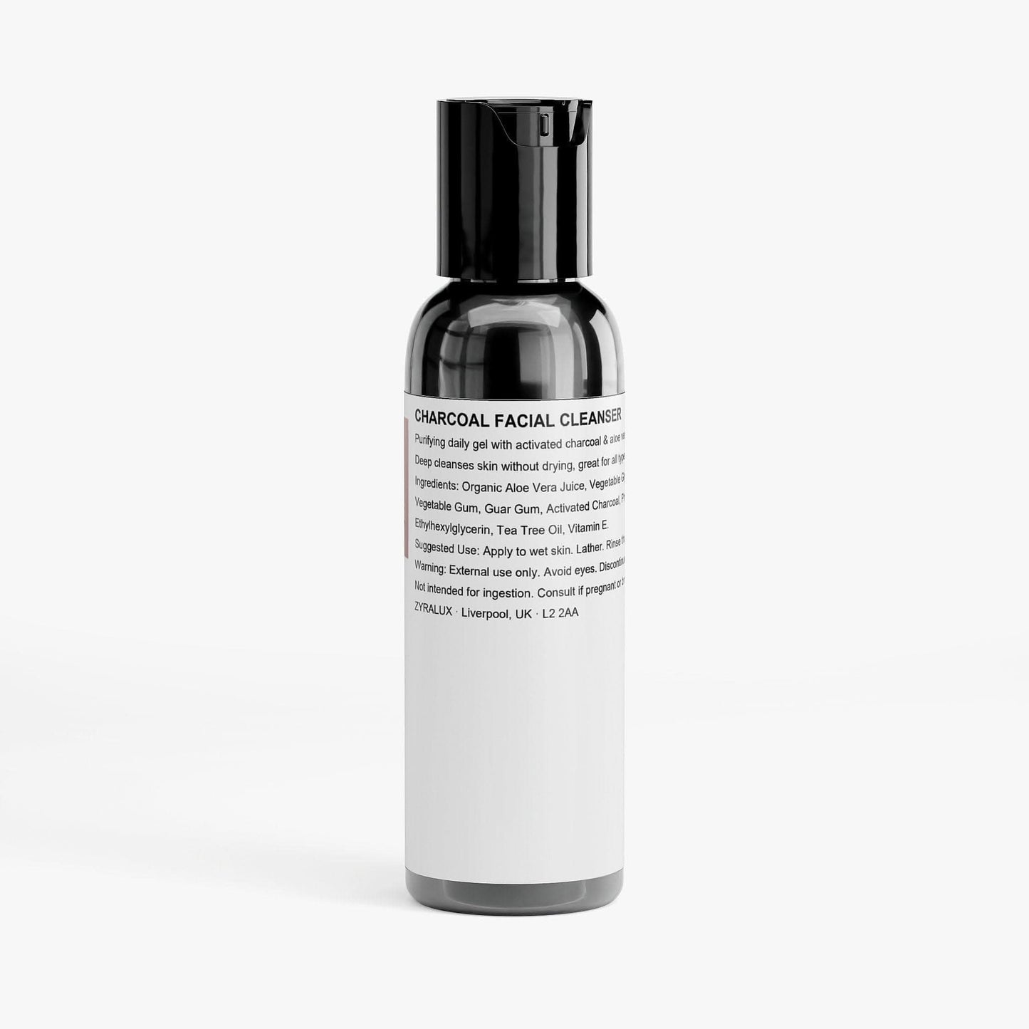 Charcoal Facial Cleanser - ZYRALUX