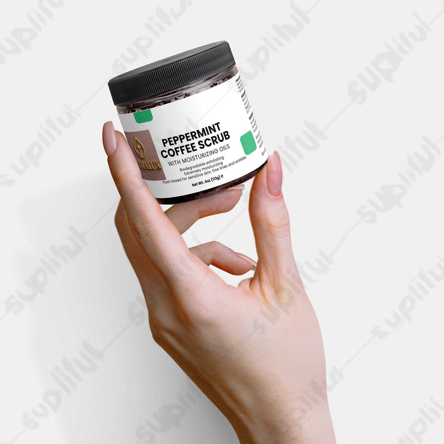 Peppermint Coffee Scrub - ZYRALUX
