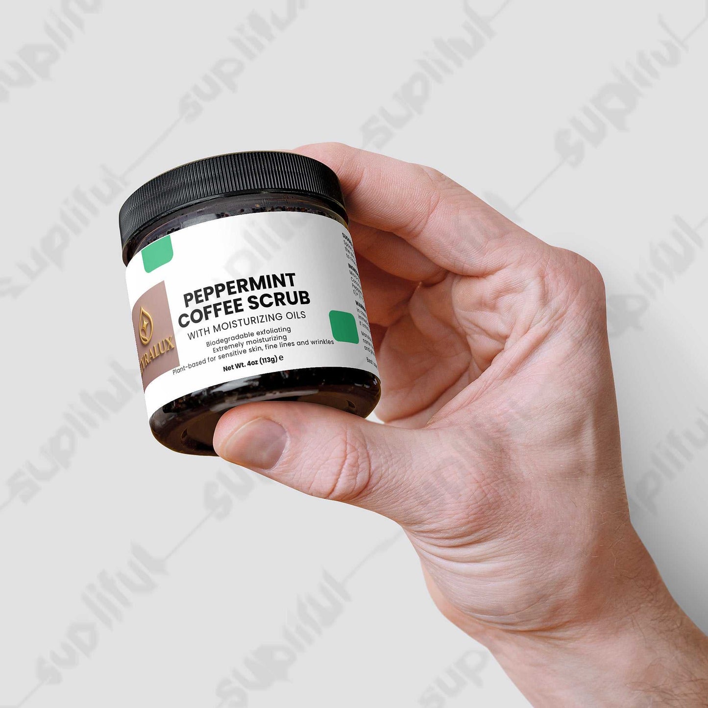 Peppermint Coffee Scrub - ZYRALUX