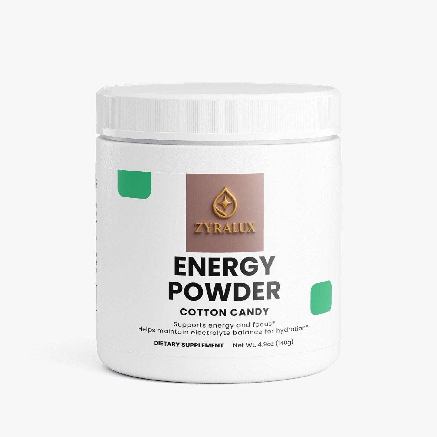 Energy Powder (Cotton Candy) - ZYRALUX