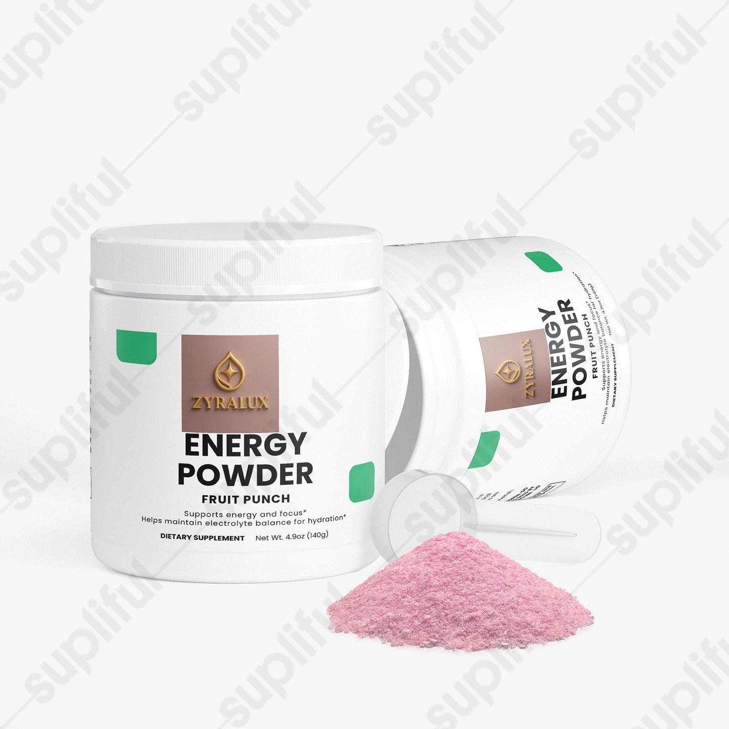 Energy Powder (Fruit Punch) - ZYRALUX