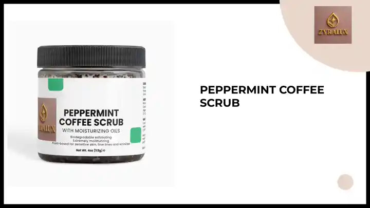 Peppermint Coffee Scrub by@Outfy