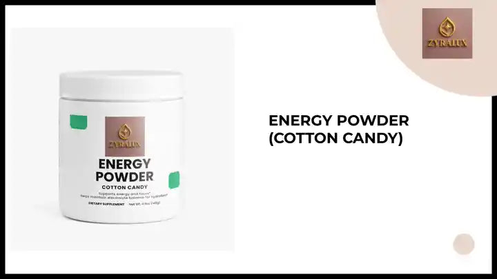 Energy Powder (Cotton Candy) by@Outfy