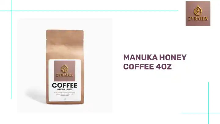 Manuka Honey Coffee 4oz by@Outfy