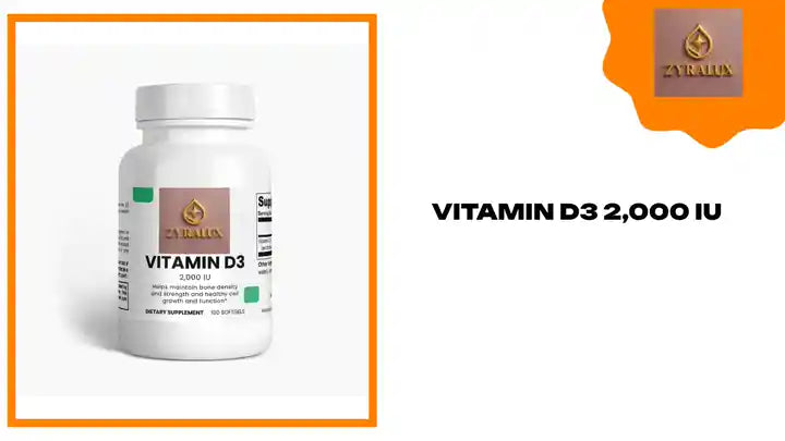 Vitamin D3 2,000 IU by@Outfy