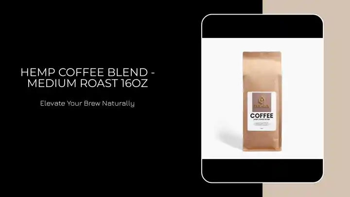 Hemp Coffee Blend - Medium Roast 16oz by@Outfy