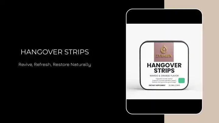 Hangover Strips by@Outfy