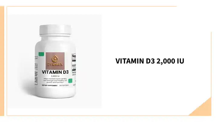 Vitamin D3 2,000 IU by@Outfy