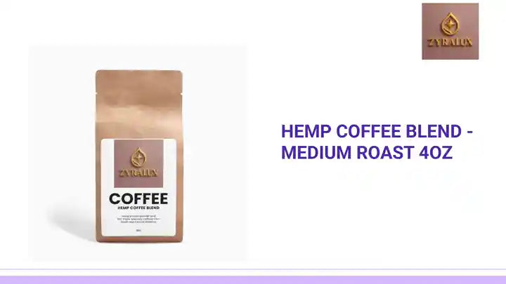 Hemp Coffee Blend - Medium Roast 4oz by@Outfy