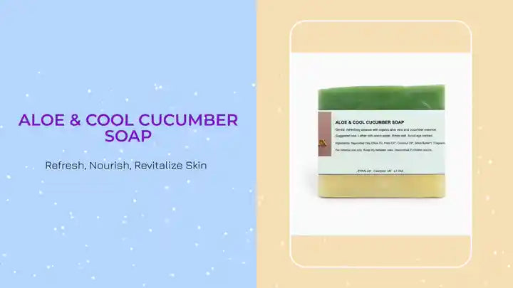 Aloe &amp; Cool Cucumber Soap by@Outfy
