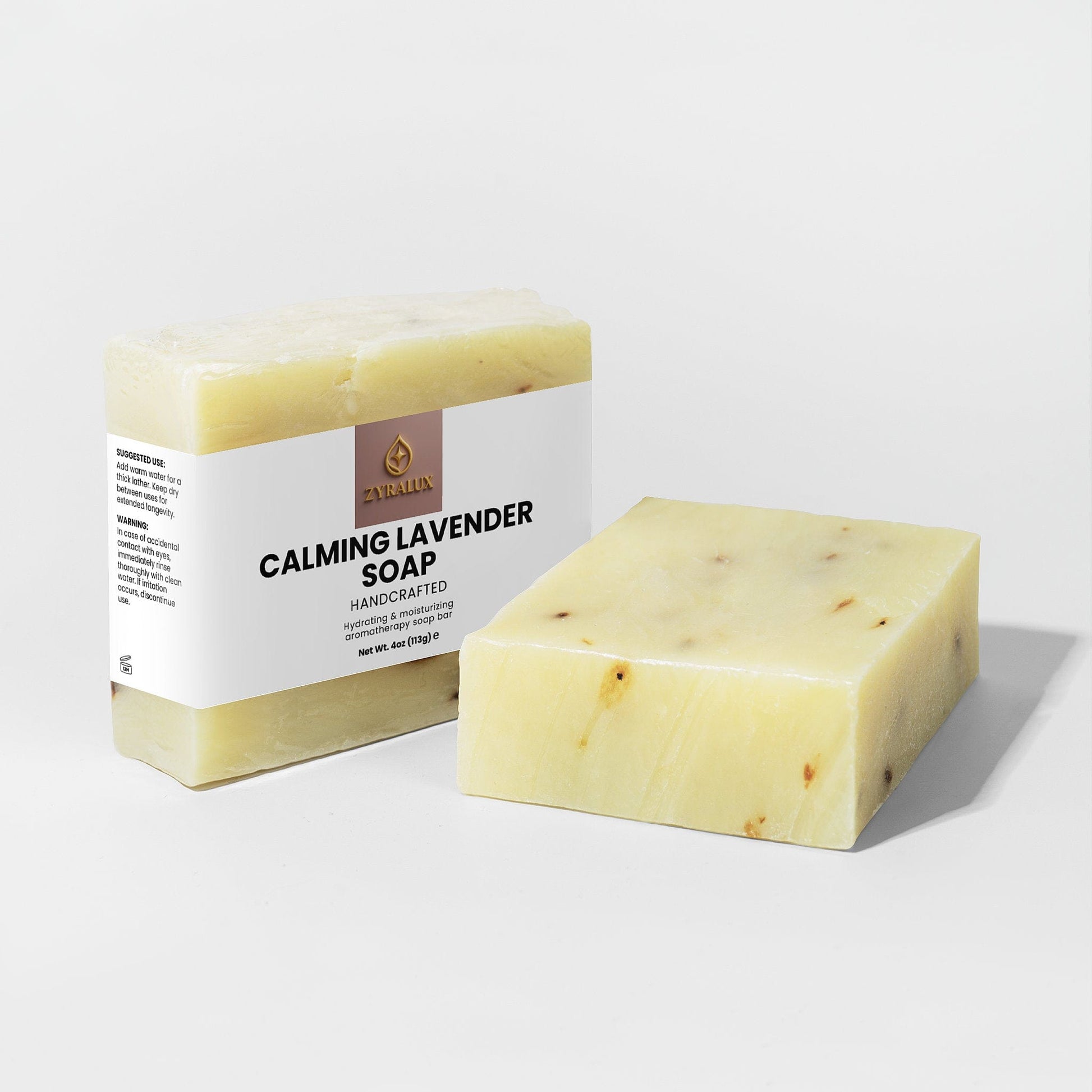ZYRALUX Bath Calming Lavender Soap