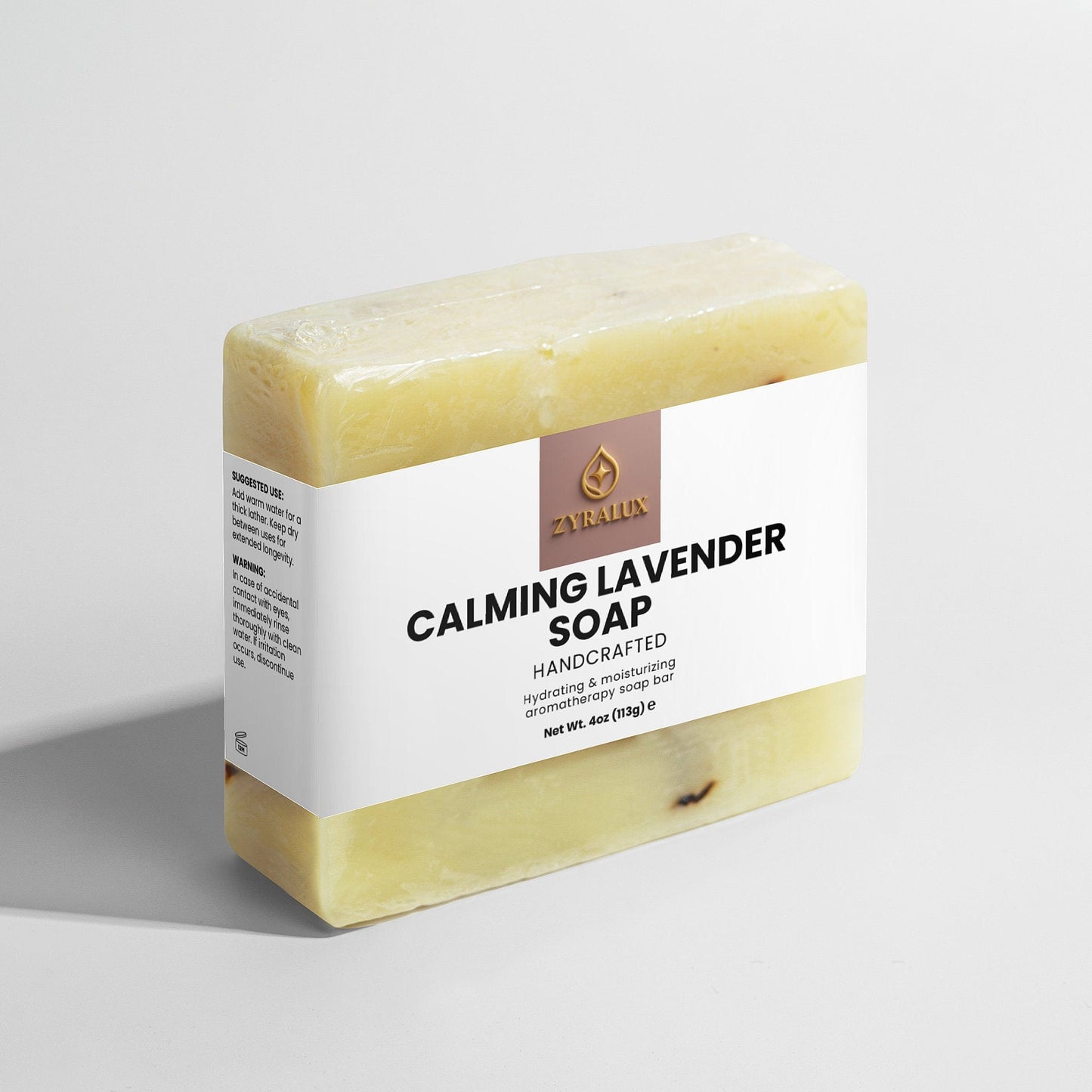 ZYRALUX Bath Calming Lavender Soap