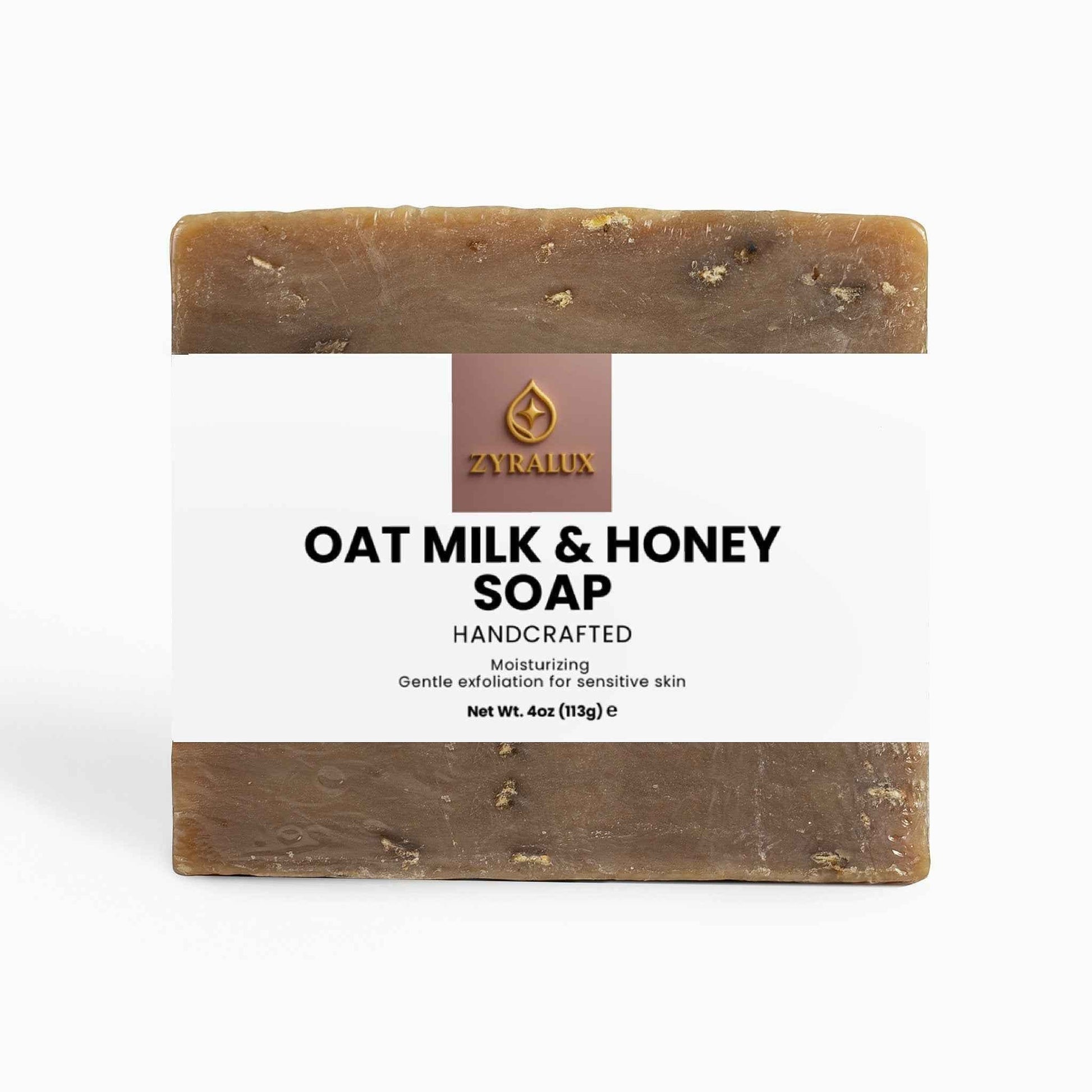 ZYRALUX Bath Oat Milk Honey Soap
