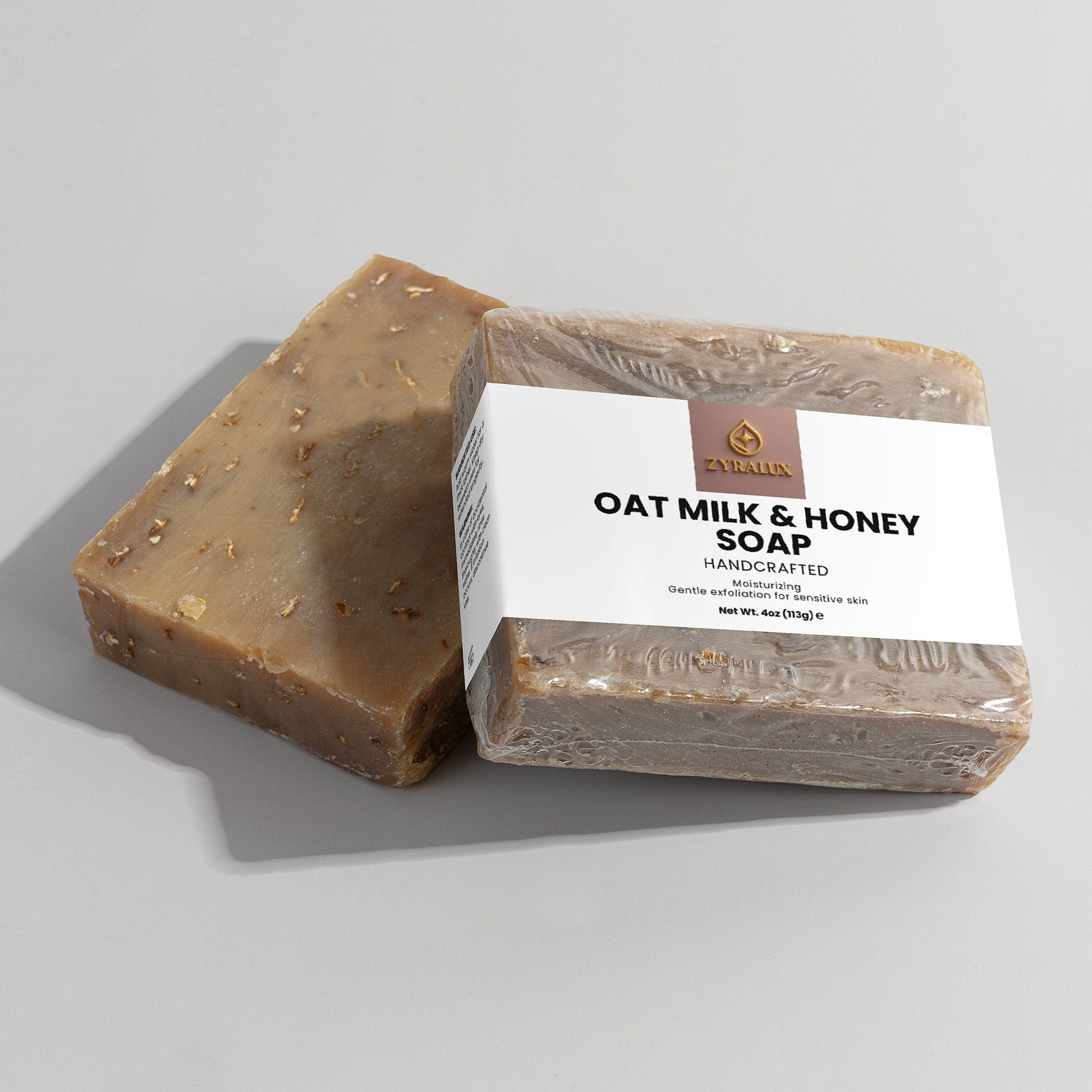 ZYRALUX Bath Oat Milk Honey Soap