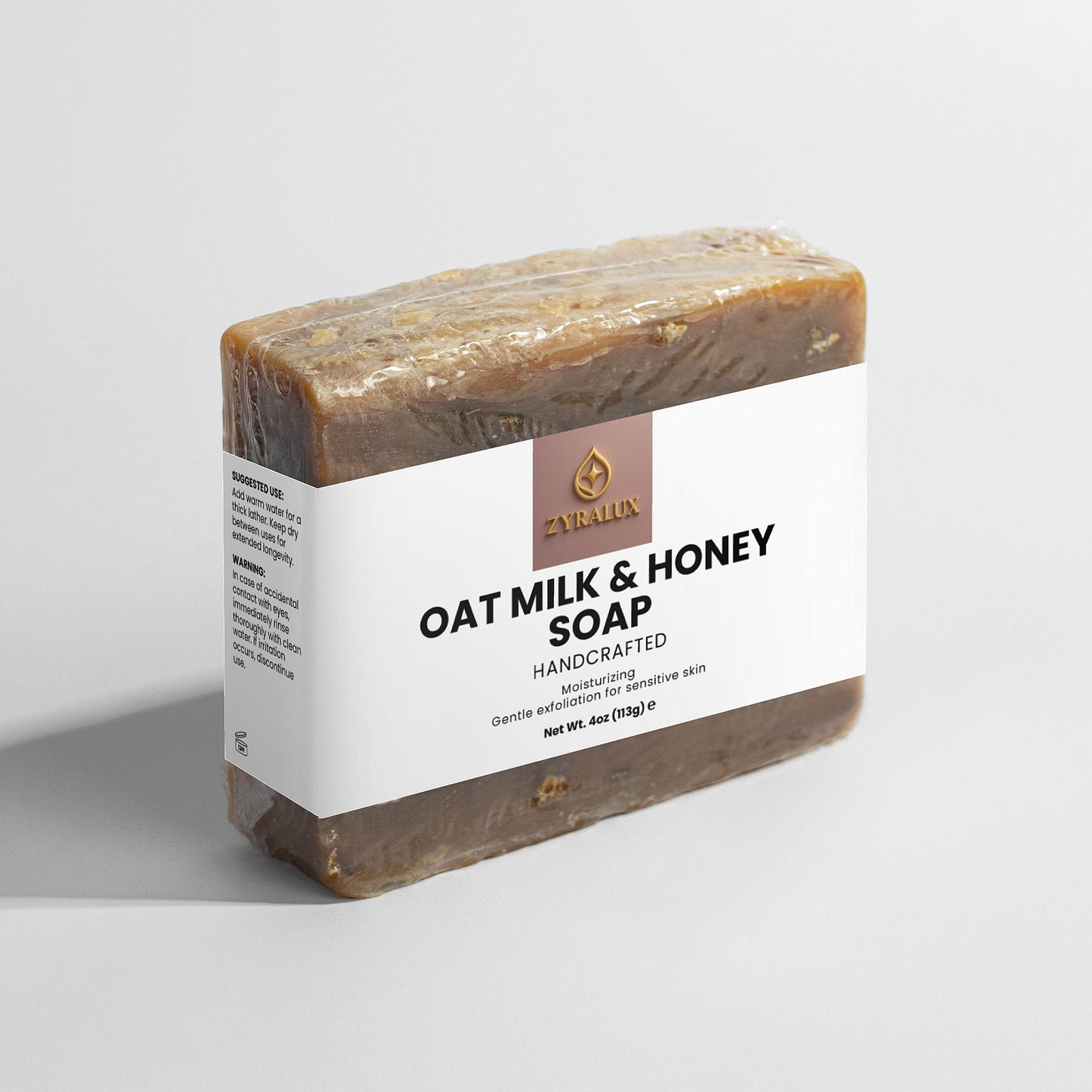 ZYRALUX Bath Oat Milk Honey Soap