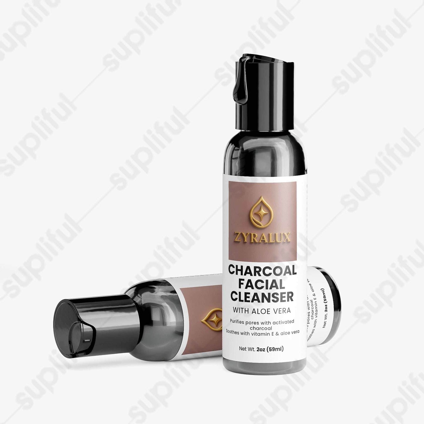 Charcoal Facial Cleanser - ZYRALUX