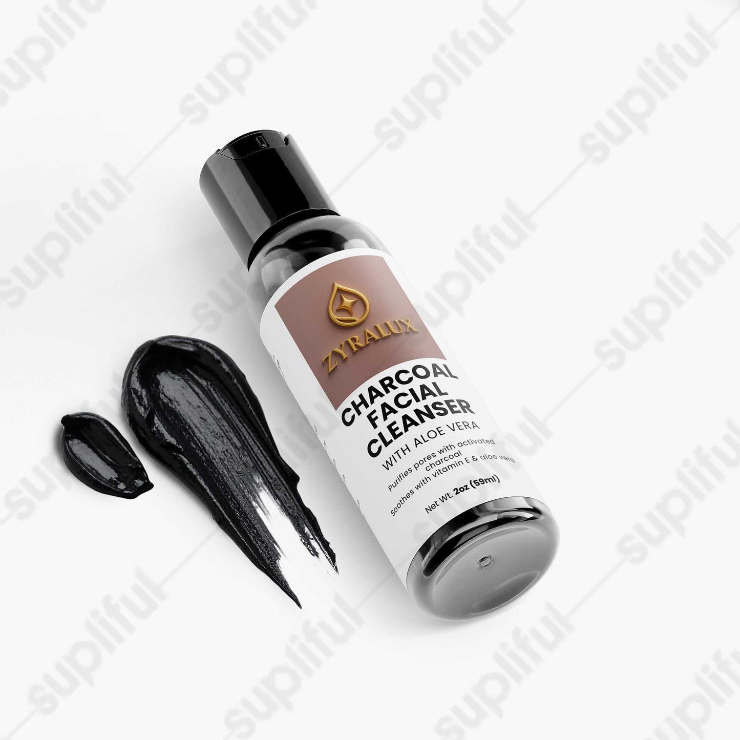 Charcoal Facial Cleanser - ZYRALUX