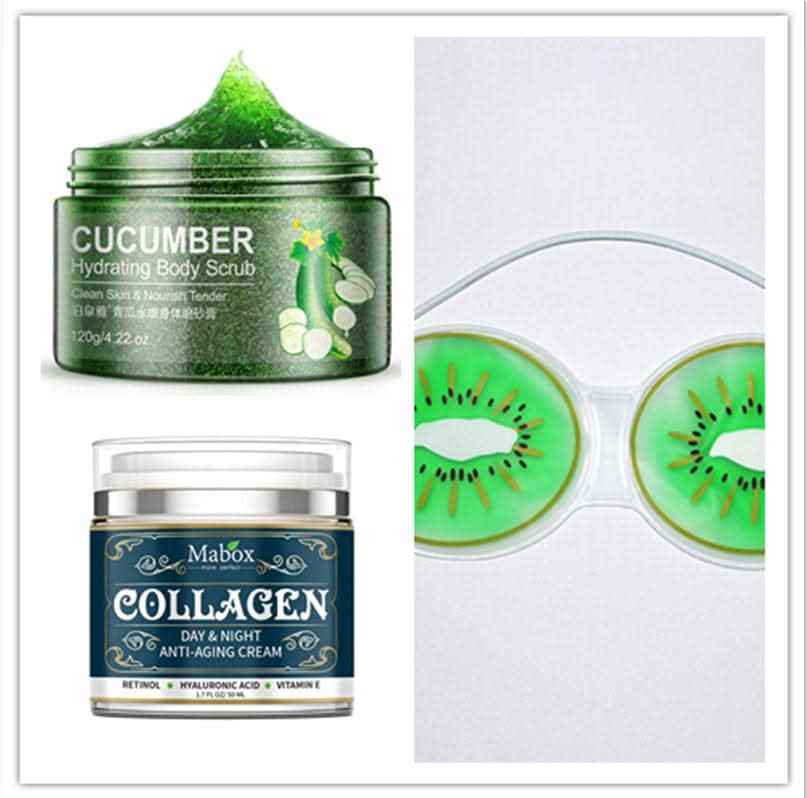 Cucumber skin beautiful white skin peels facial scrub - ZYRALUX