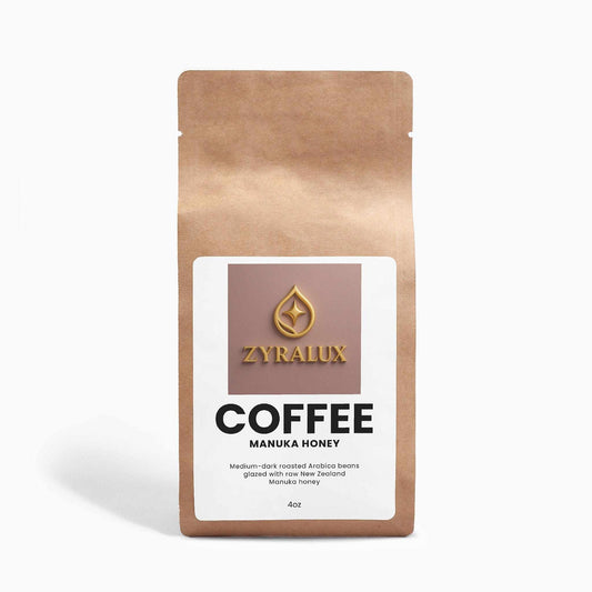 Manuka Honey Coffee 4oz - ZYRALUX