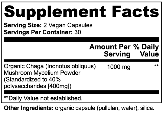 Chaga Mushroom - ZYRALUX