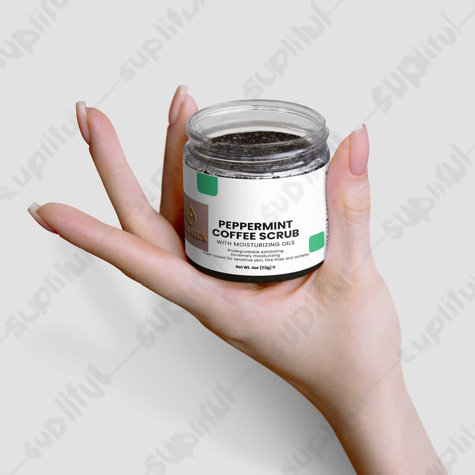 Peppermint Coffee Scrub - ZYRALUX