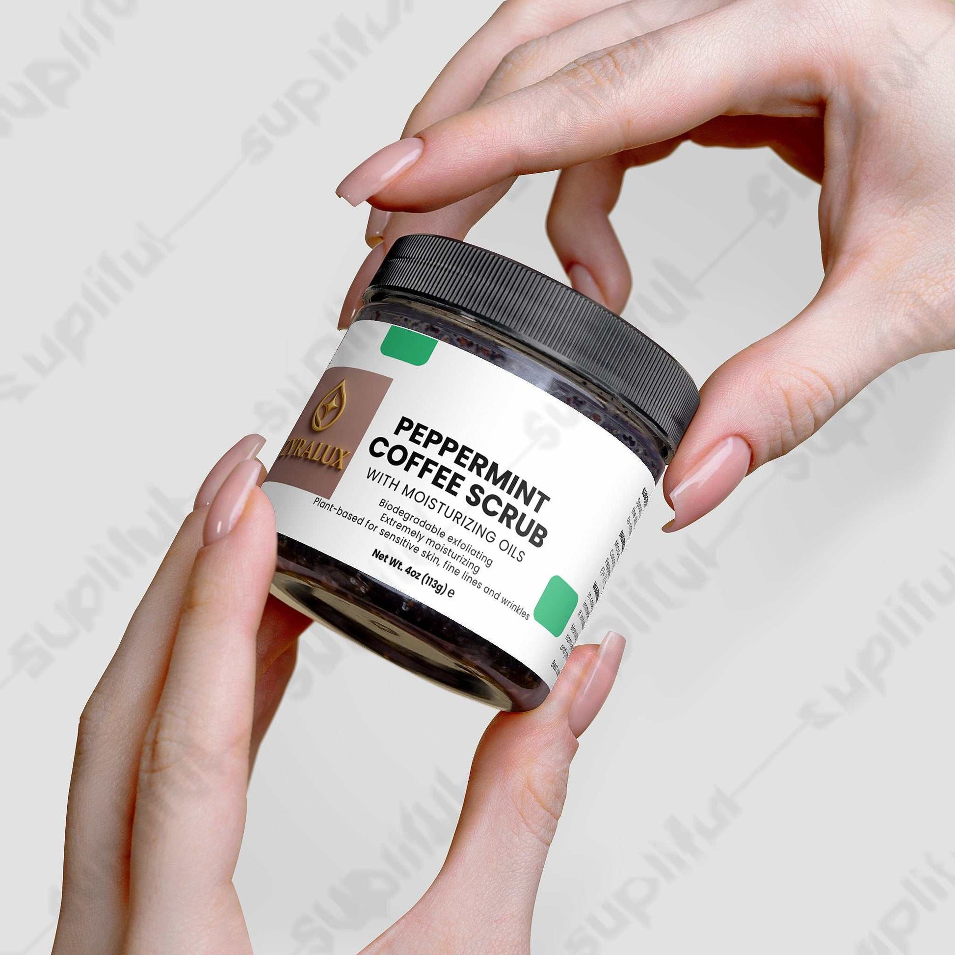 Peppermint Coffee Scrub - ZYRALUX
