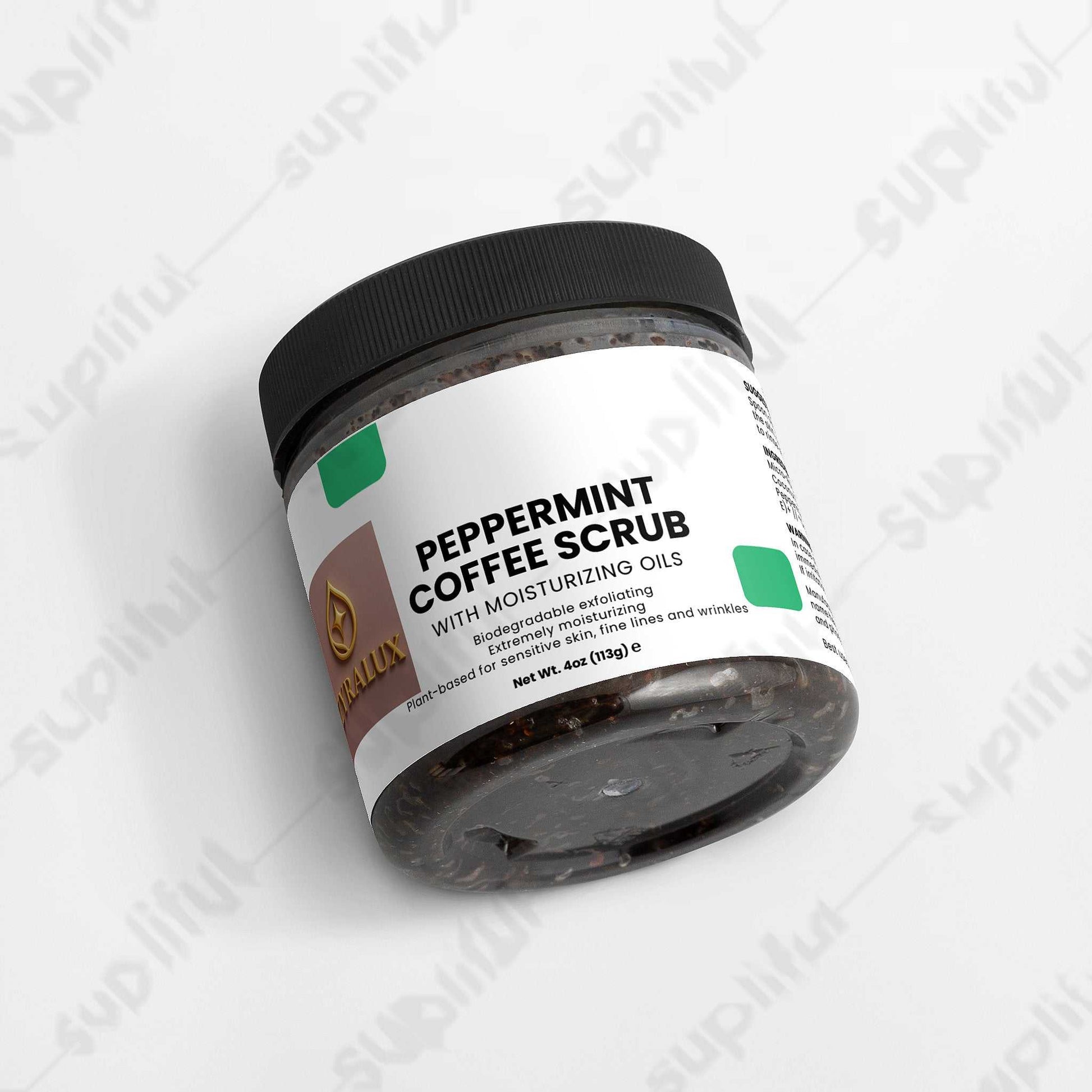 Peppermint Coffee Scrub - ZYRALUX