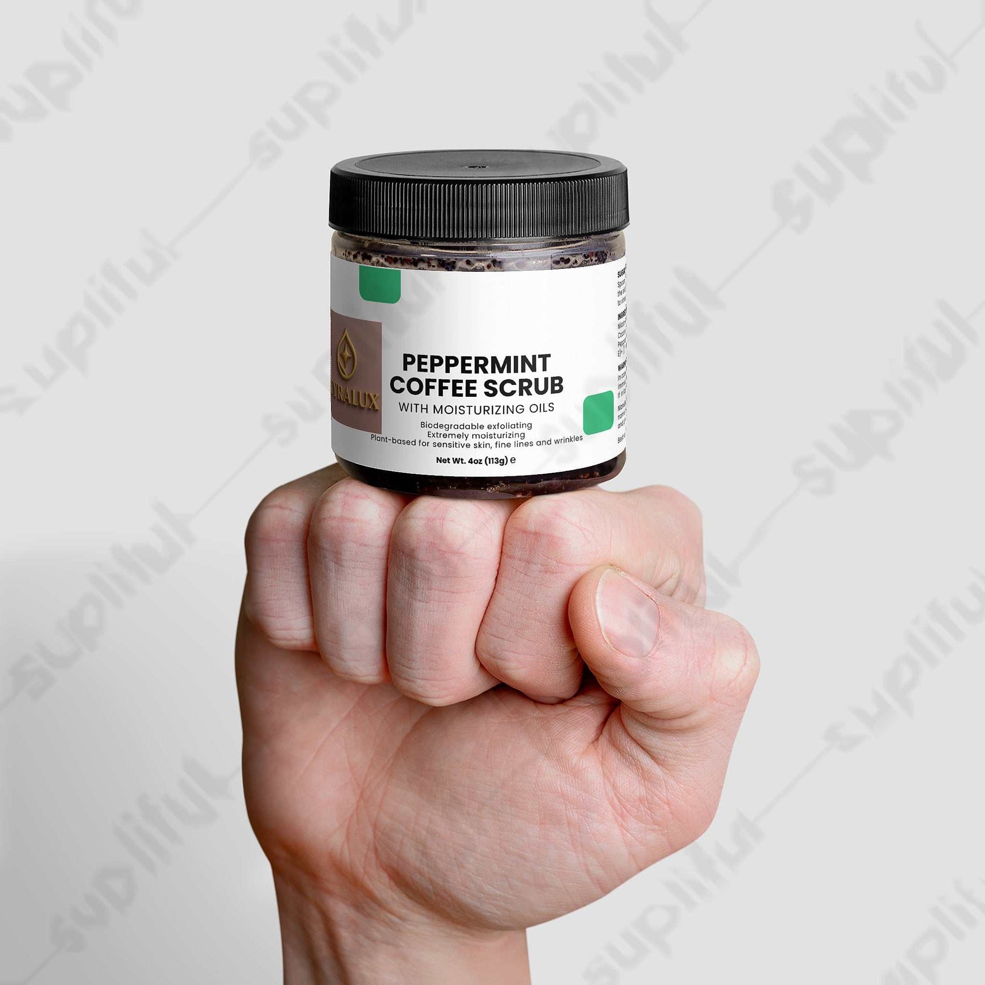 Peppermint Coffee Scrub - ZYRALUX