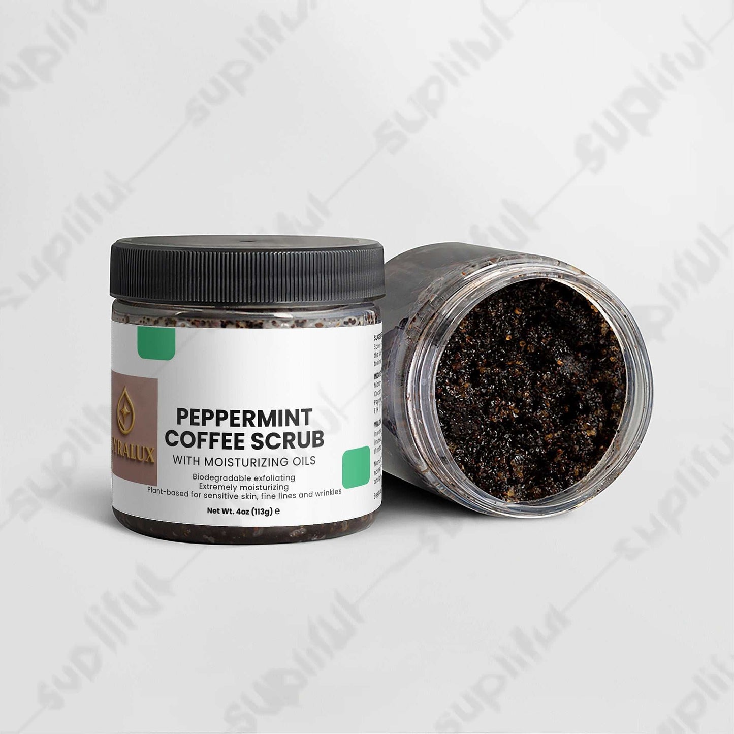 Peppermint Coffee Scrub - ZYRALUX