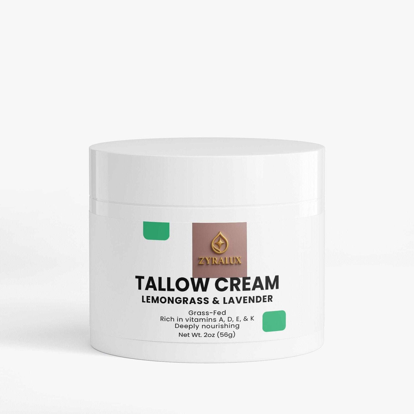 Tallow Cream Lemongrass & Lavender - ZYRALUX