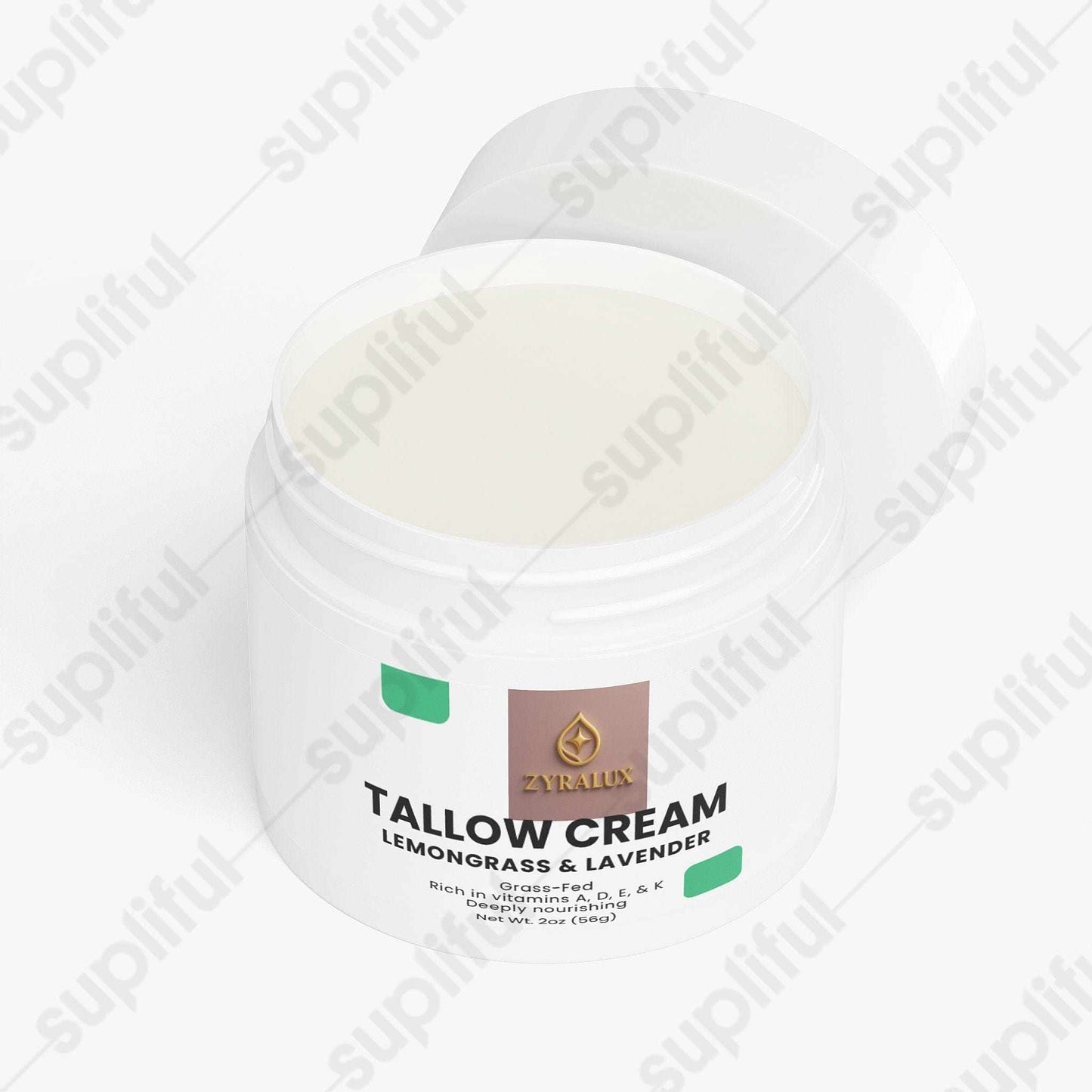 Tallow Cream Lemongrass & Lavender - ZYRALUX