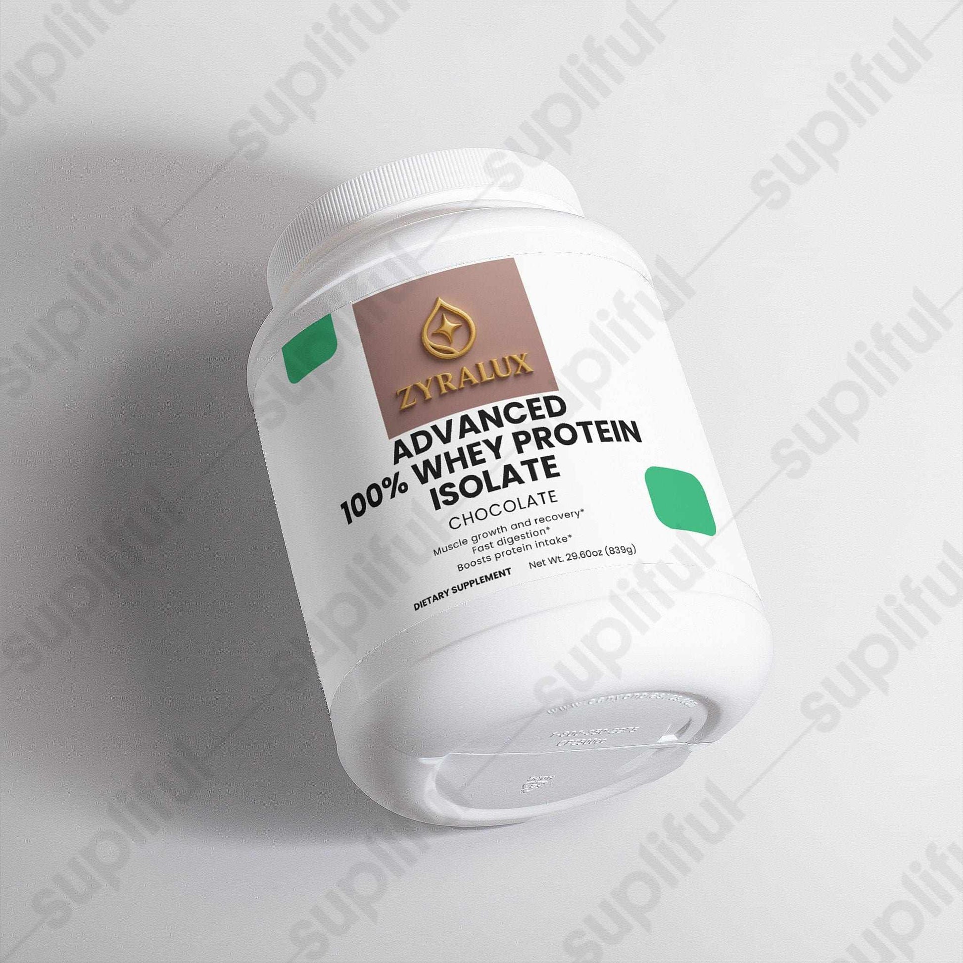Advanced 100% Whey Protein Isolate (Chocolate) - ZYRALUX