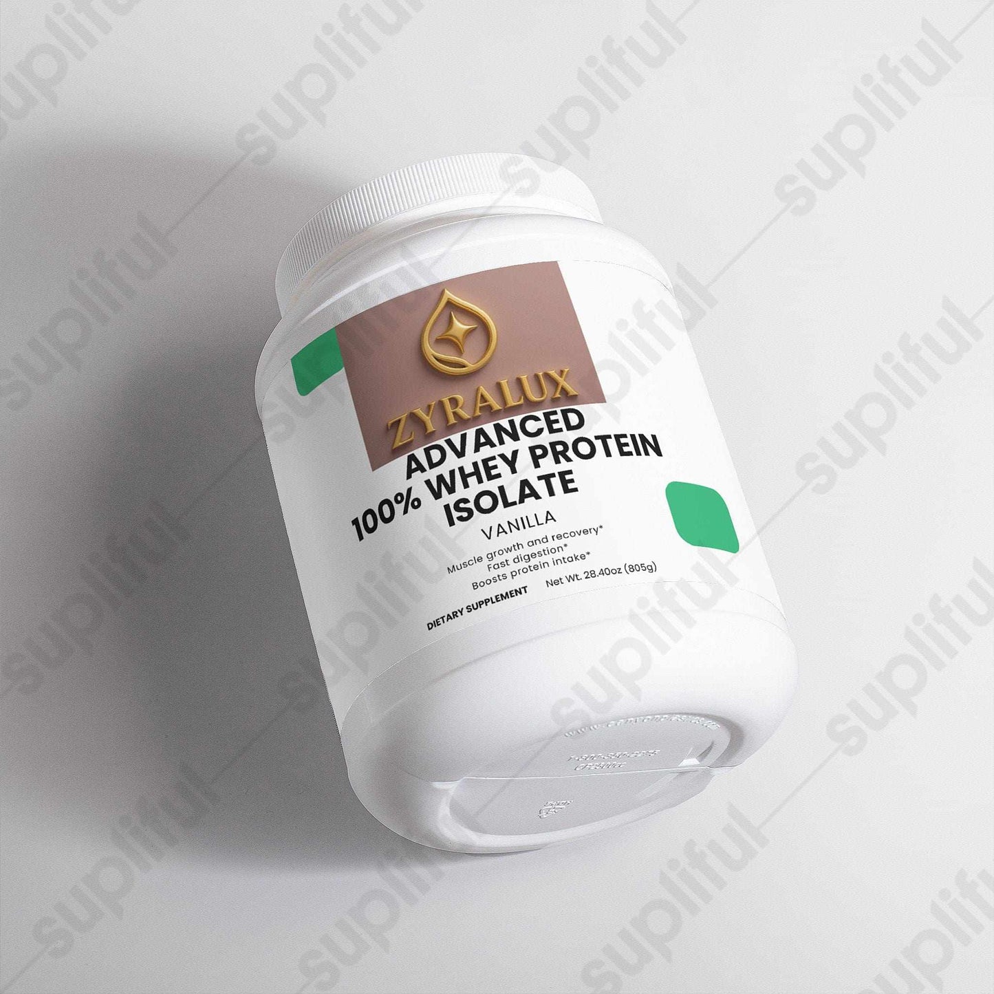 Advanced 100% Whey Protein Isolate (Vanilla) - ZYRALUX
