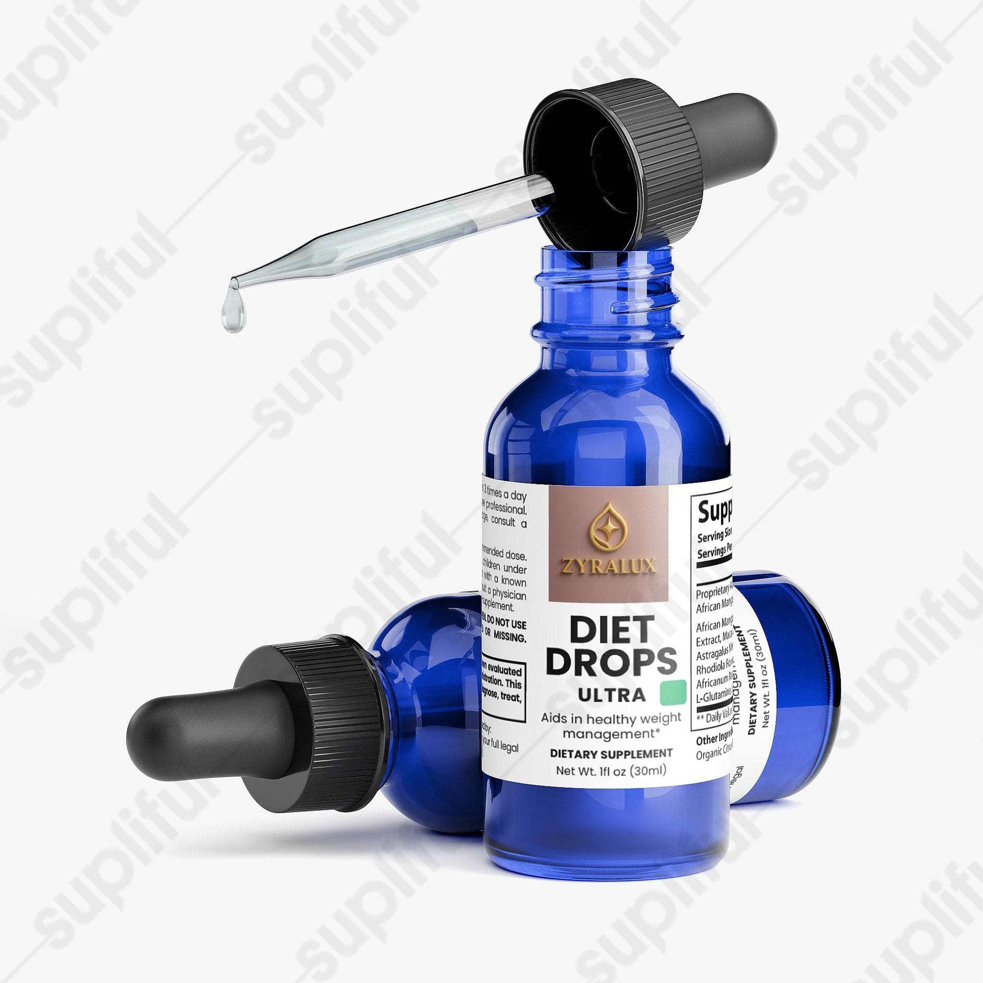 Diet Drops Ultra 1 oz - ZYRALUX