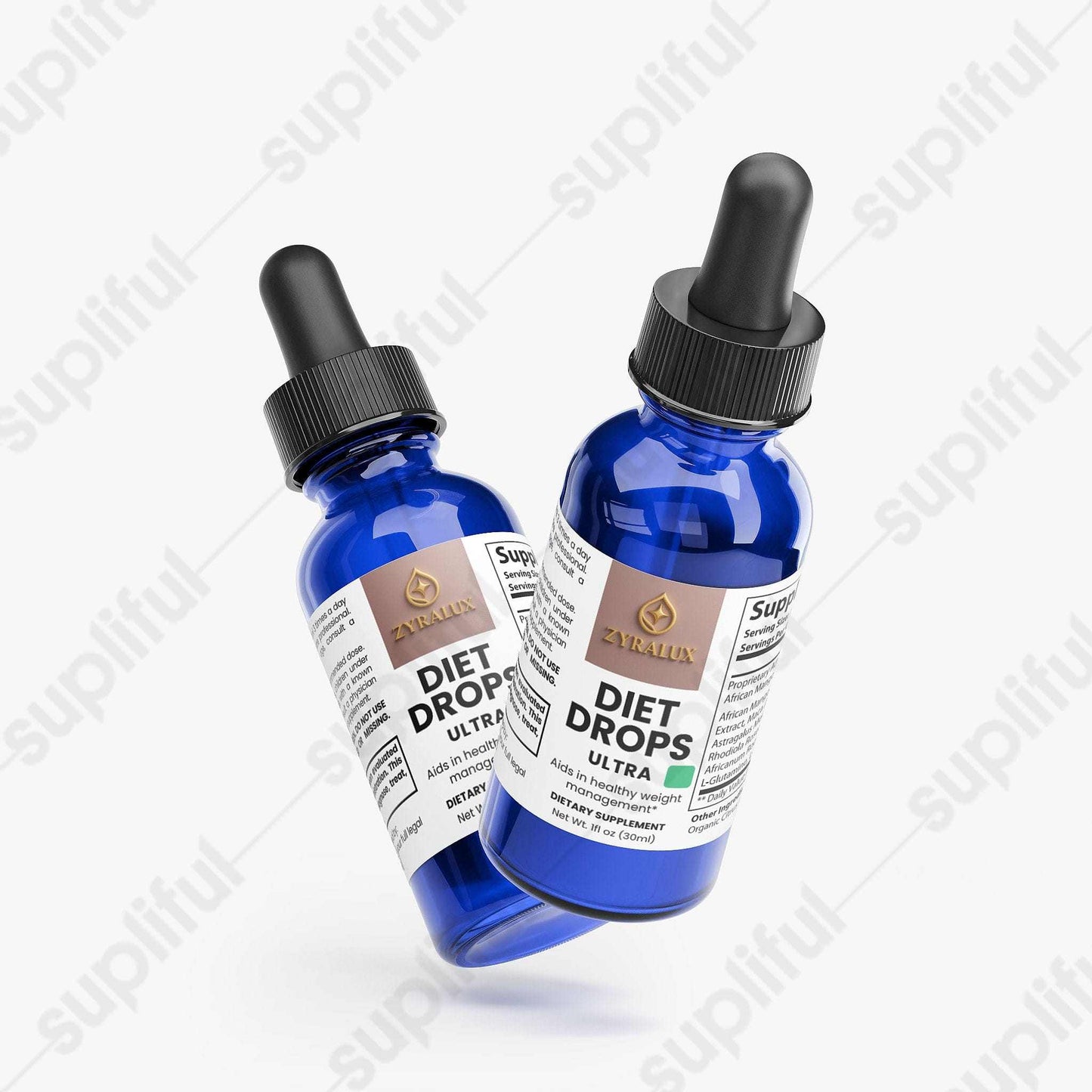 Diet Drops Ultra 1 oz - ZYRALUX