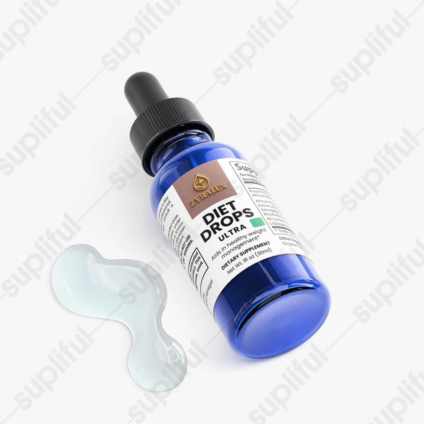 Diet Drops Ultra 1 oz - ZYRALUX