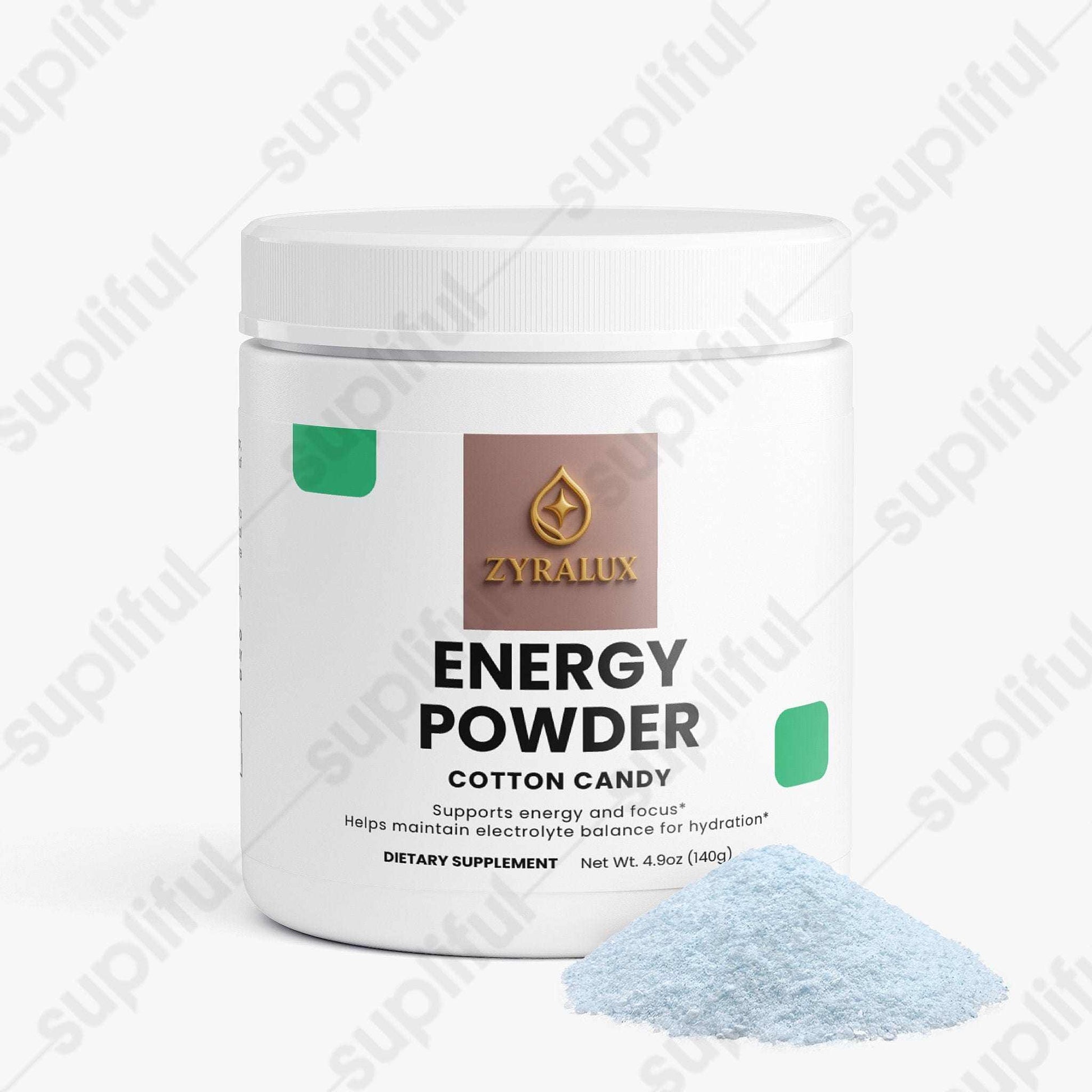 Energy Powder (Cotton Candy) - ZYRALUX