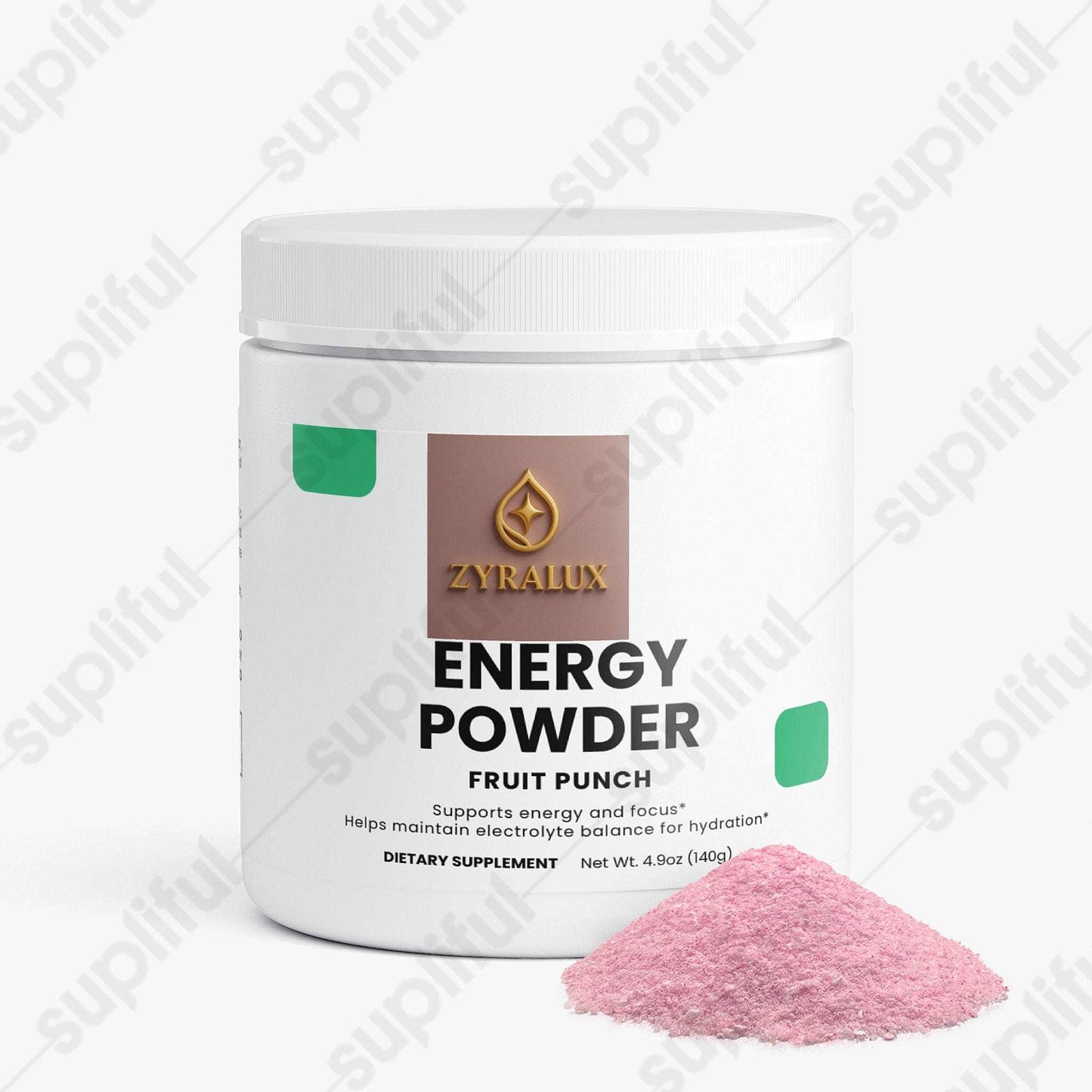 Energy Powder (Fruit Punch) - ZYRALUX