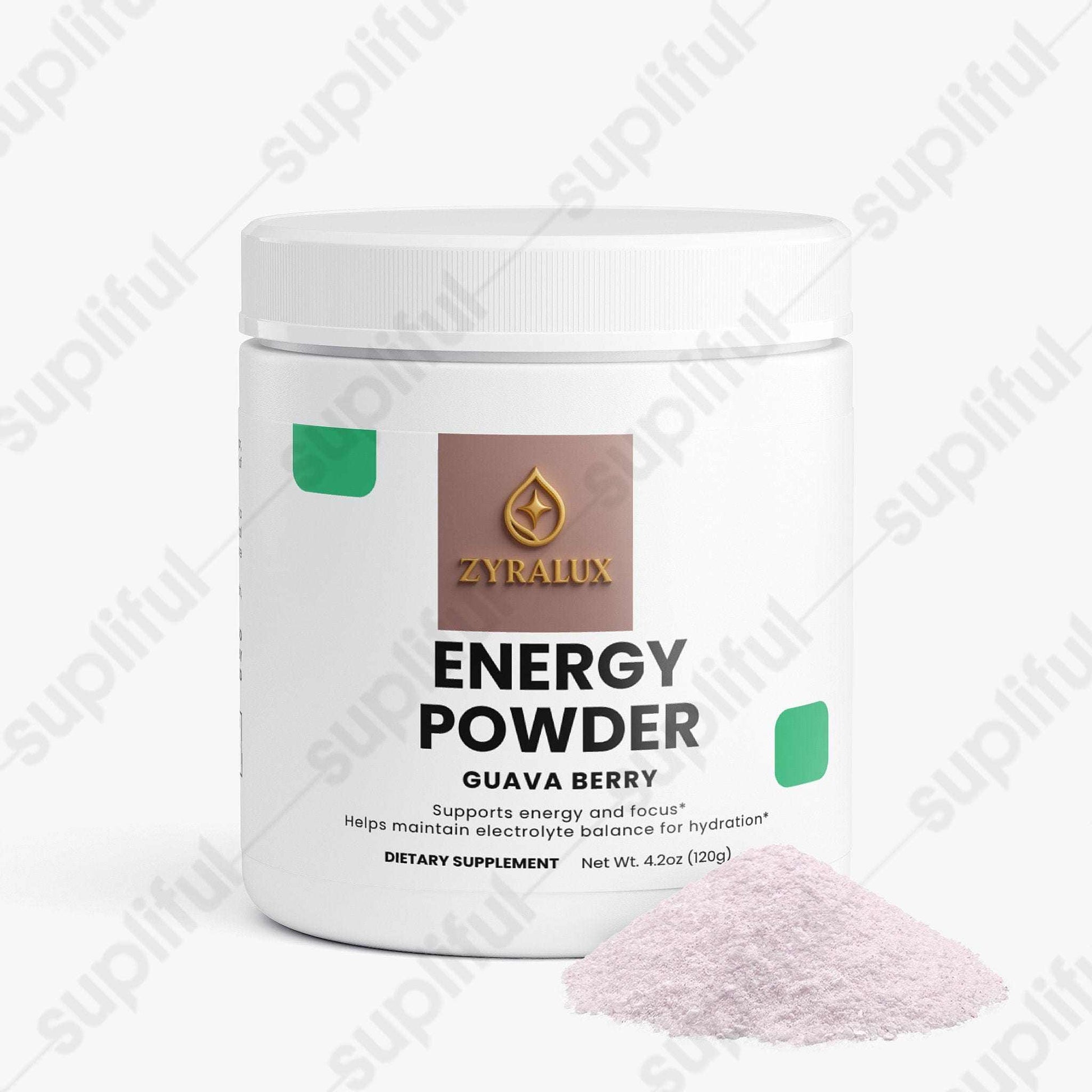 Energy Powder (Guava Berry) - ZYRALUX