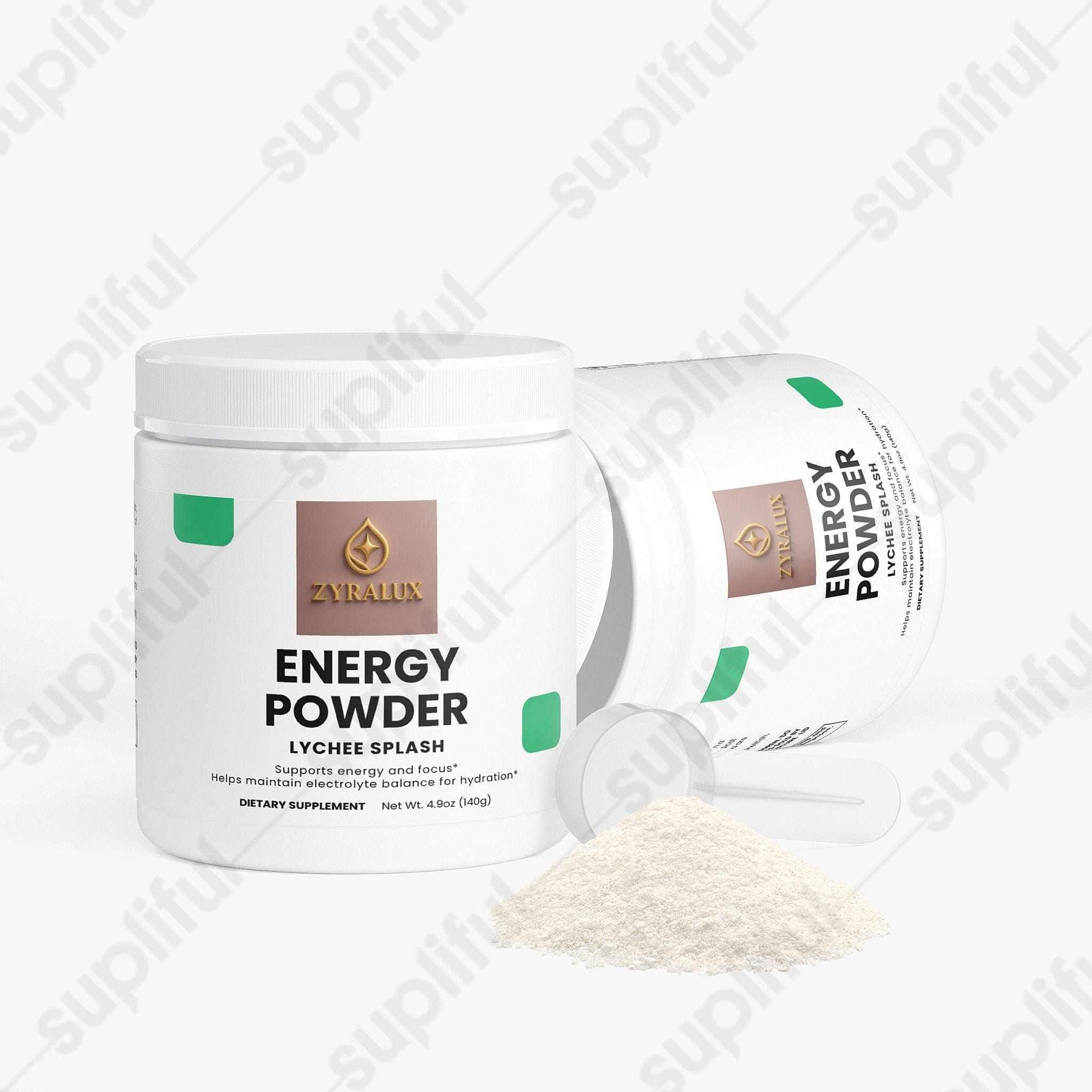 Energy Powder (Lychee Splash Energy) - ZYRALUX