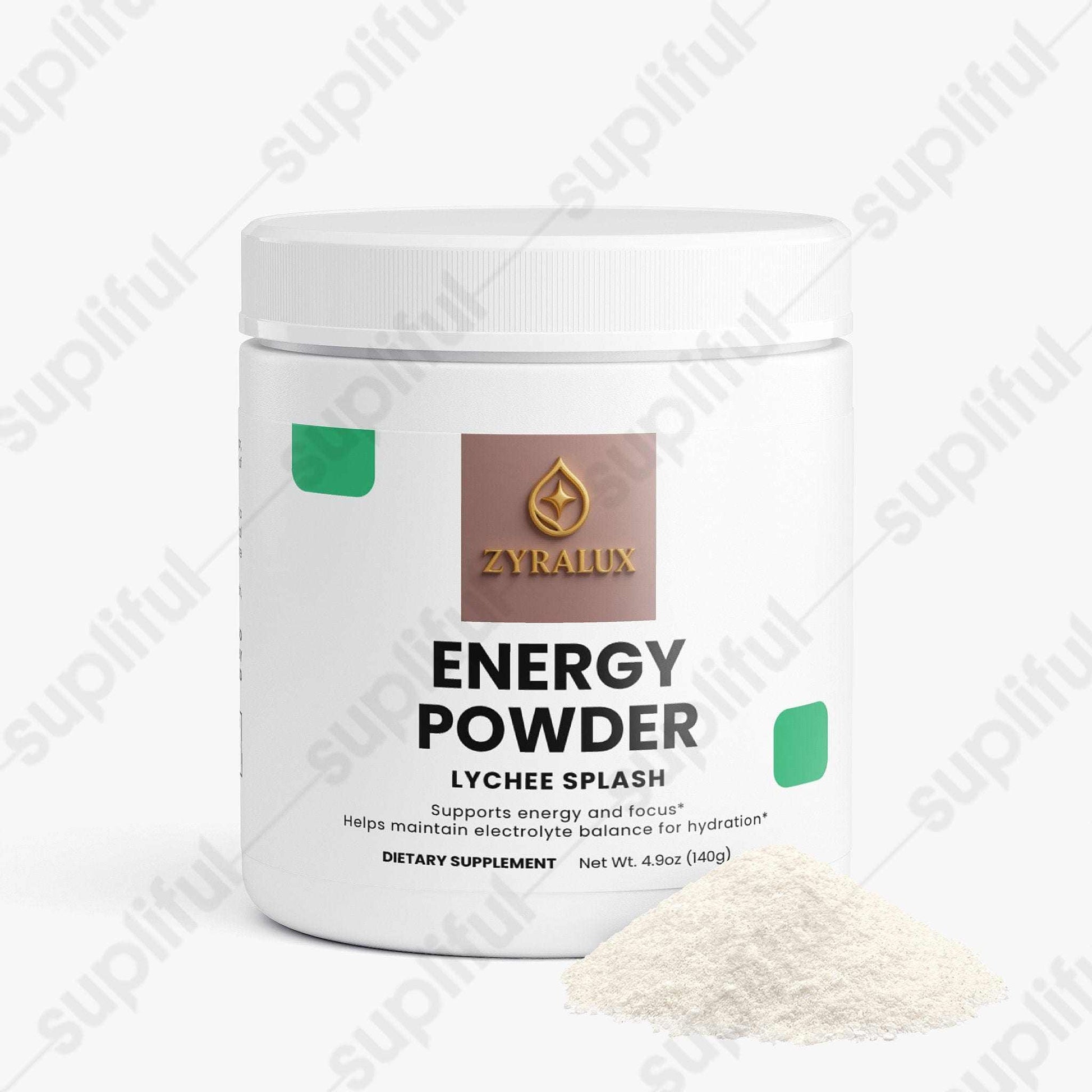 Energy Powder (Lychee Splash Energy) - ZYRALUX