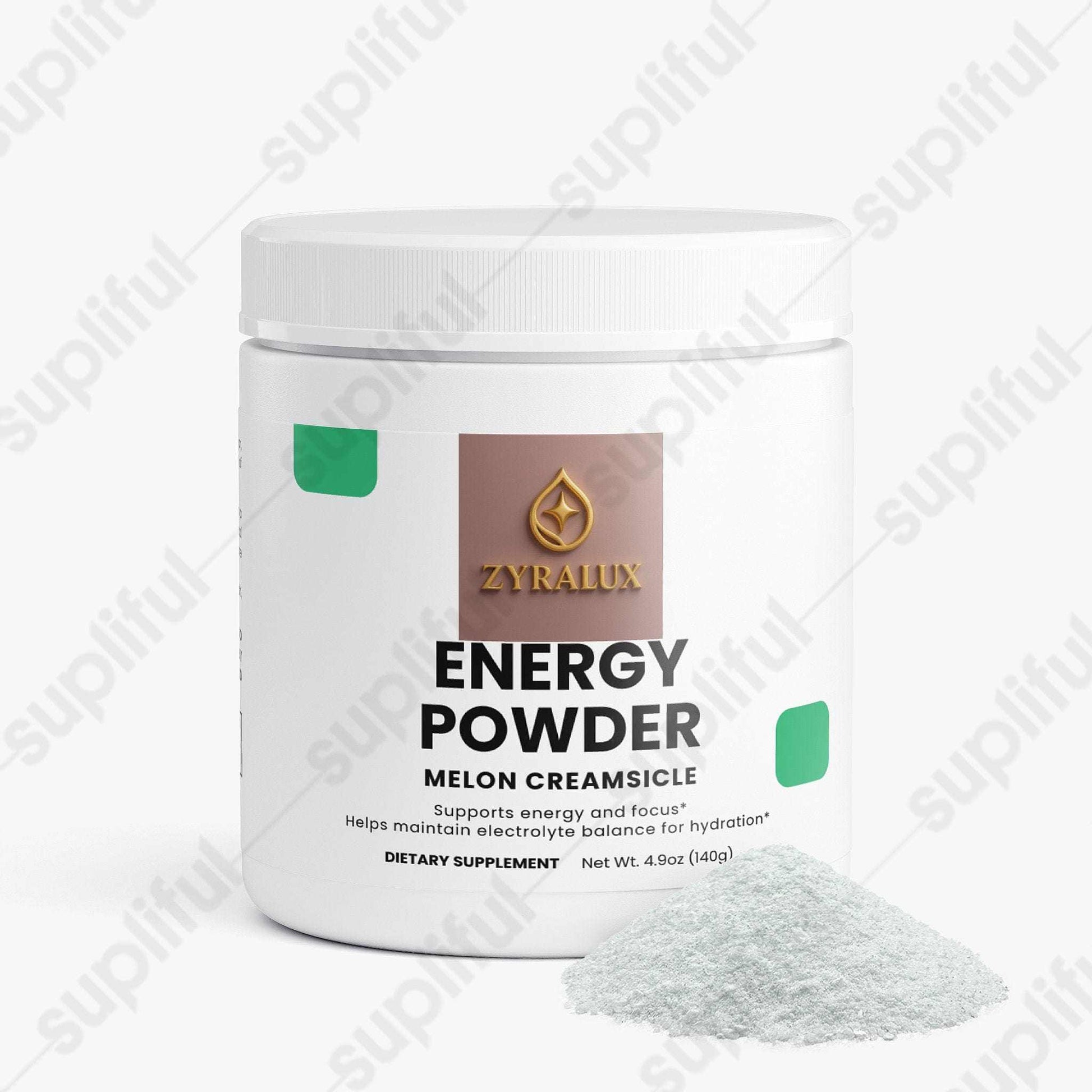 Energy Powder (Melon Creamsicle) - ZYRALUX
