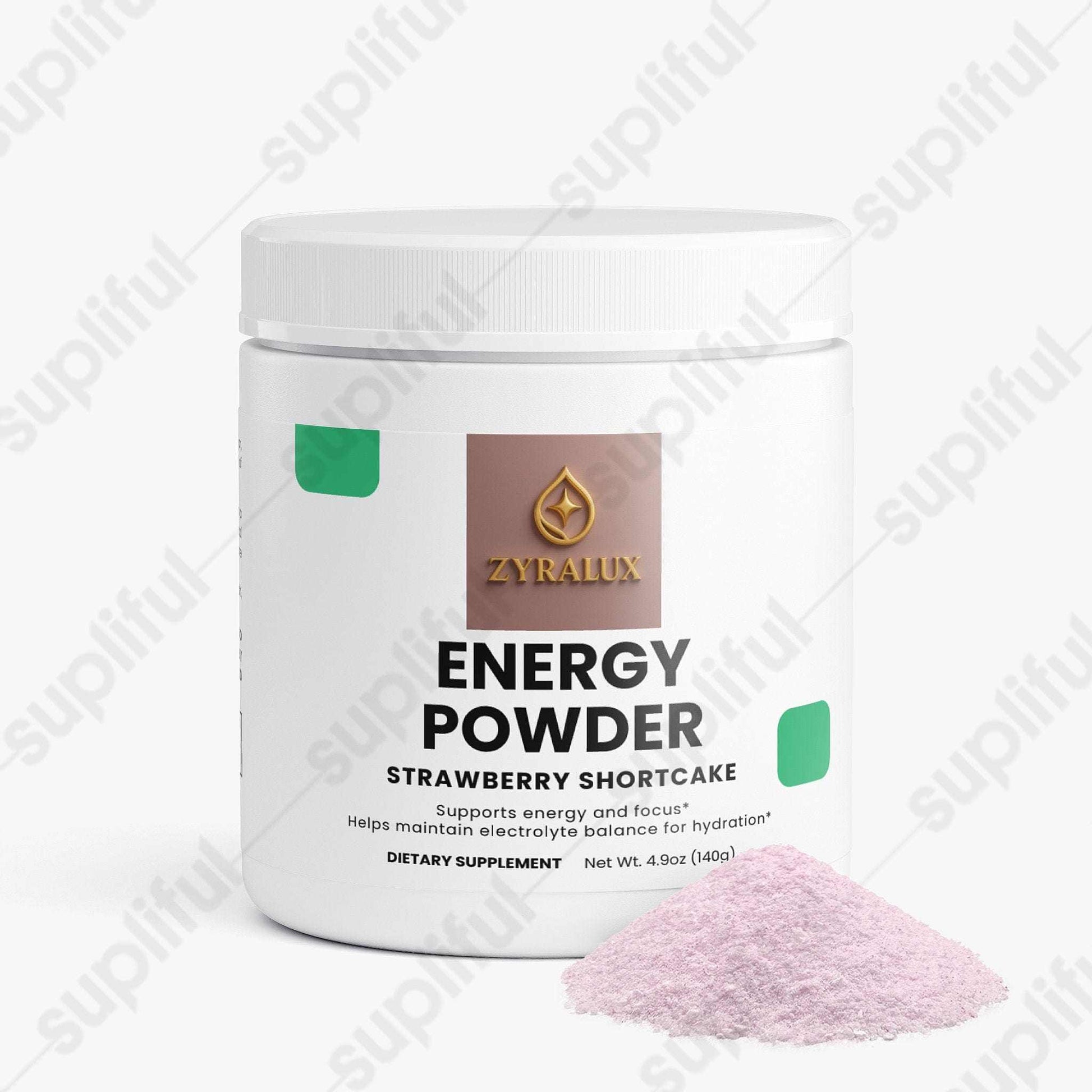 Energy Powder (Strawberry Shortcake) - ZYRALUX