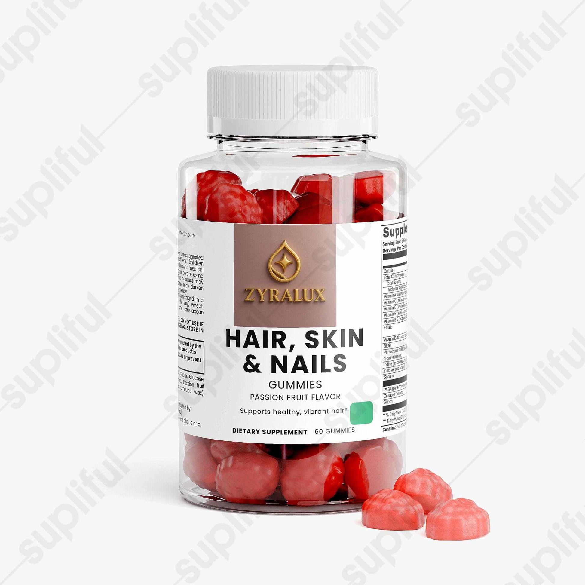 Hair, Skin & Nails Gummies - ZYRALUX