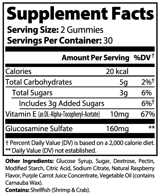 Joint Support Gummies (Adult) - ZYRALUX