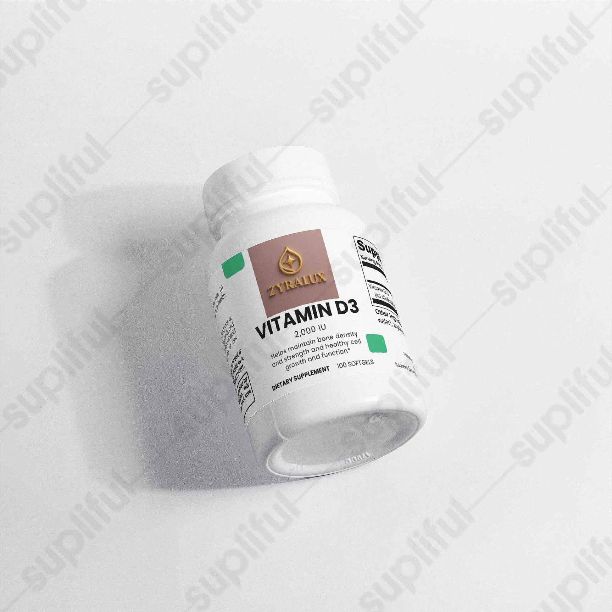 Vitamin D3 2,000 IU - ZYRALUX